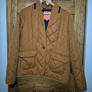 J.Crew Quilted Regent Blazer-Jacket Size L